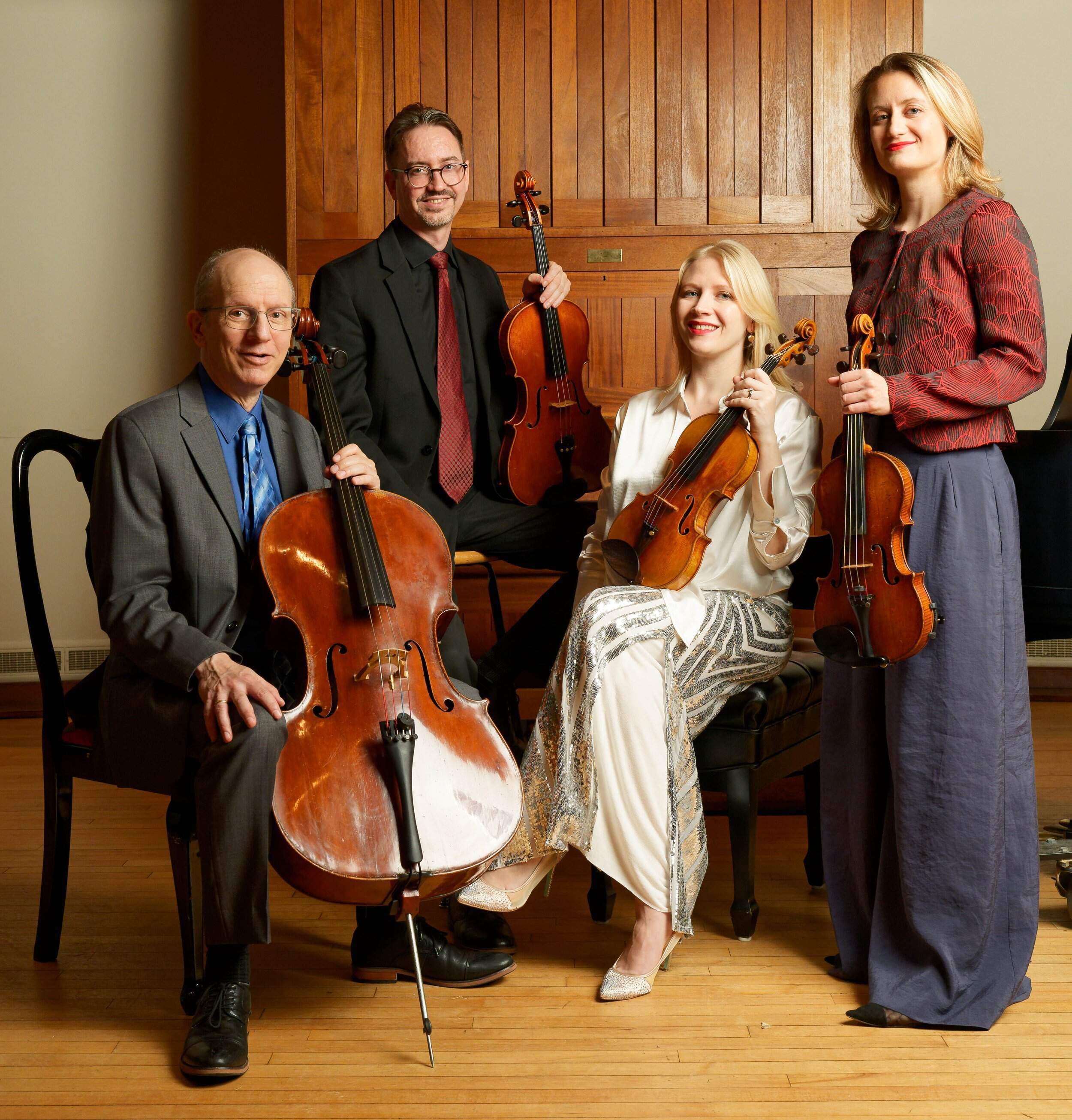 The Lydian Quartet. (Courtesy Robert Mattson)