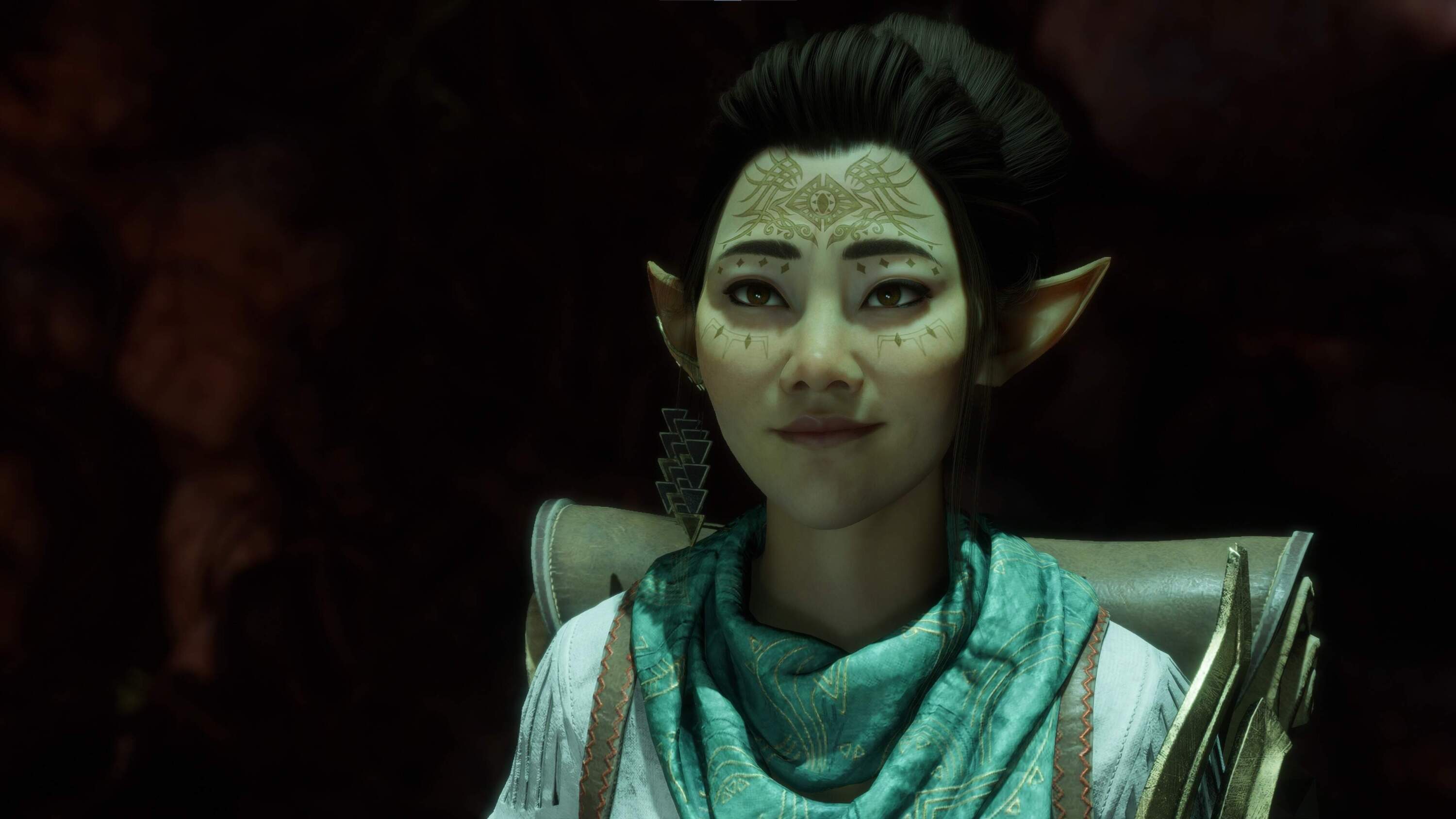 Bellara, whose mannerisms were inspired by writer John Epler's experience getting diagnosed with ADHD. (Courtesy of BioWare)
