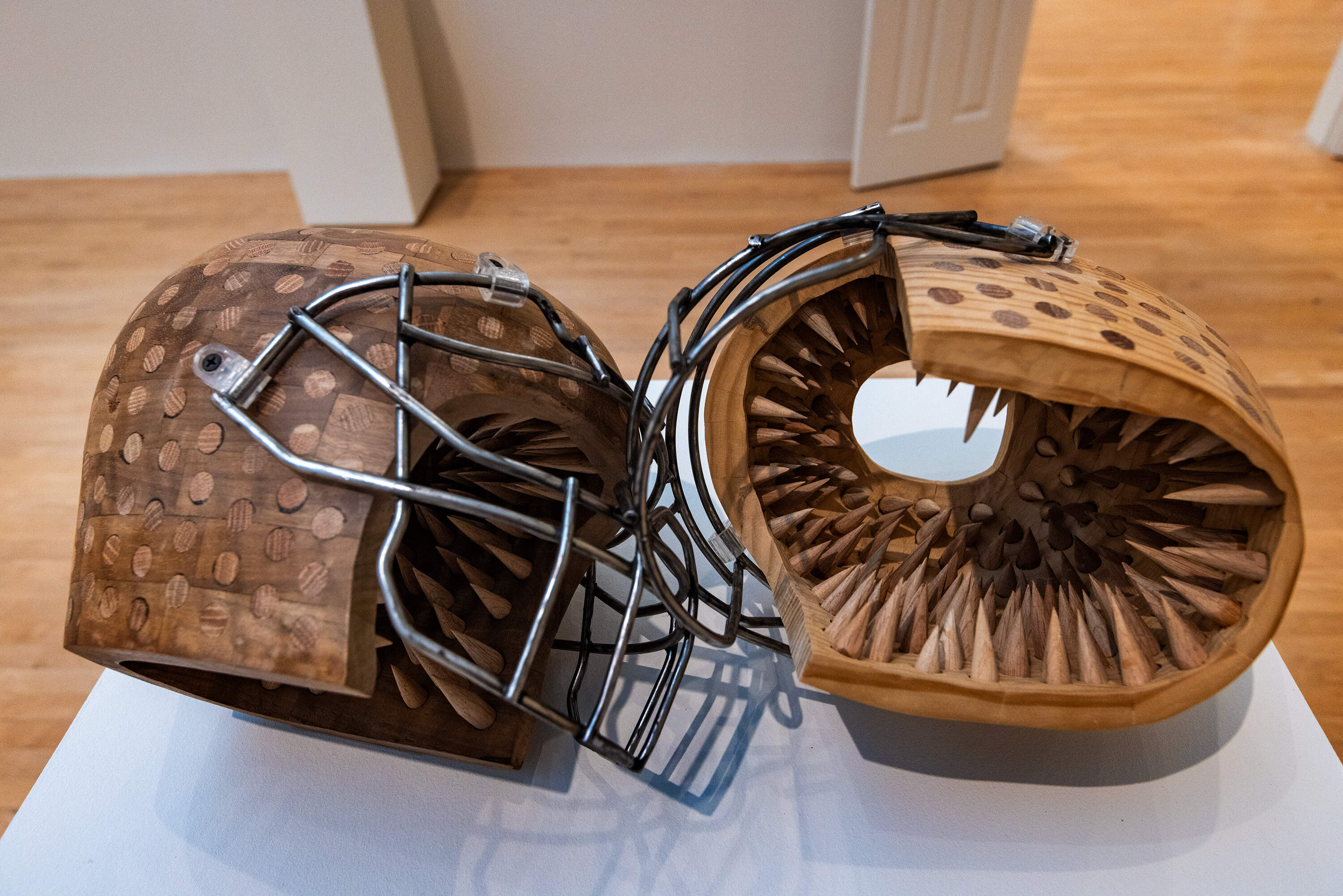 “The Kiss” by Hugh Hayden. (Jesse Costa/WBUR)