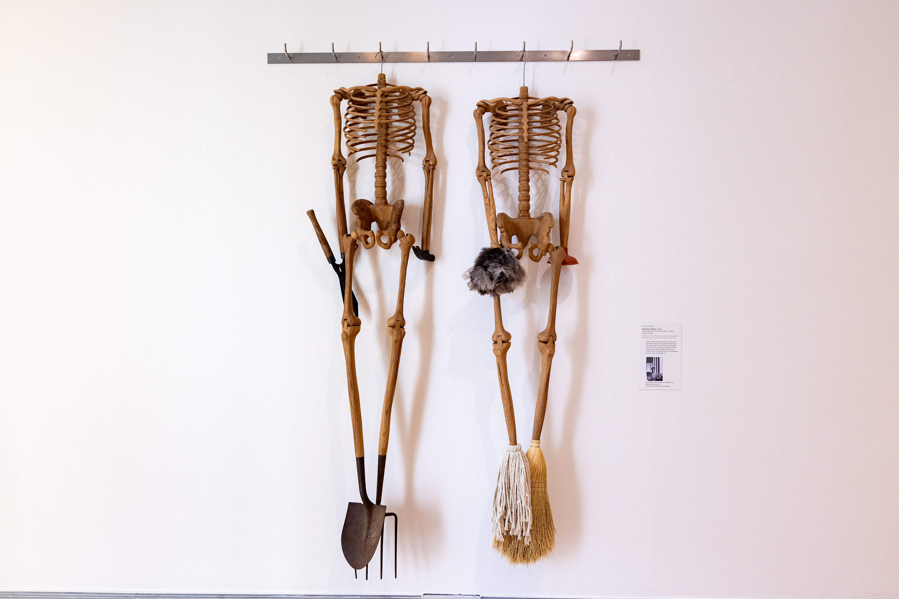 “American Gothic” by Hugh Hayden. (Jesse Costa/WBUR)