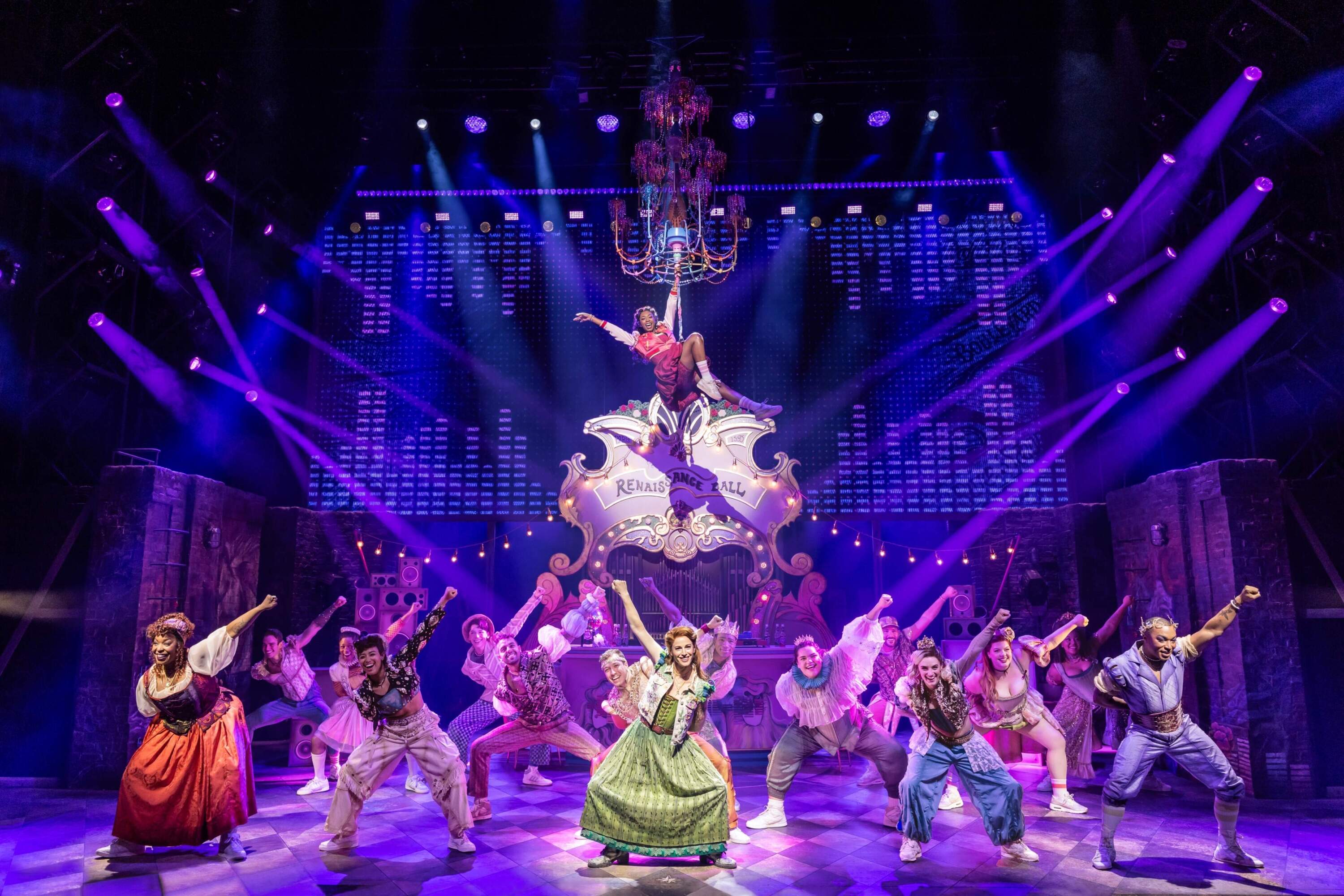 The company of the North American Tour of "&amp; Juliet." (Courtesy Matthew Murphy)