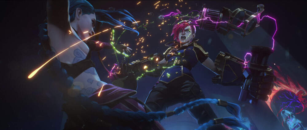 The animated series is based on the ultra-popular video game "League of Legends." (Courtesy of Netflix)