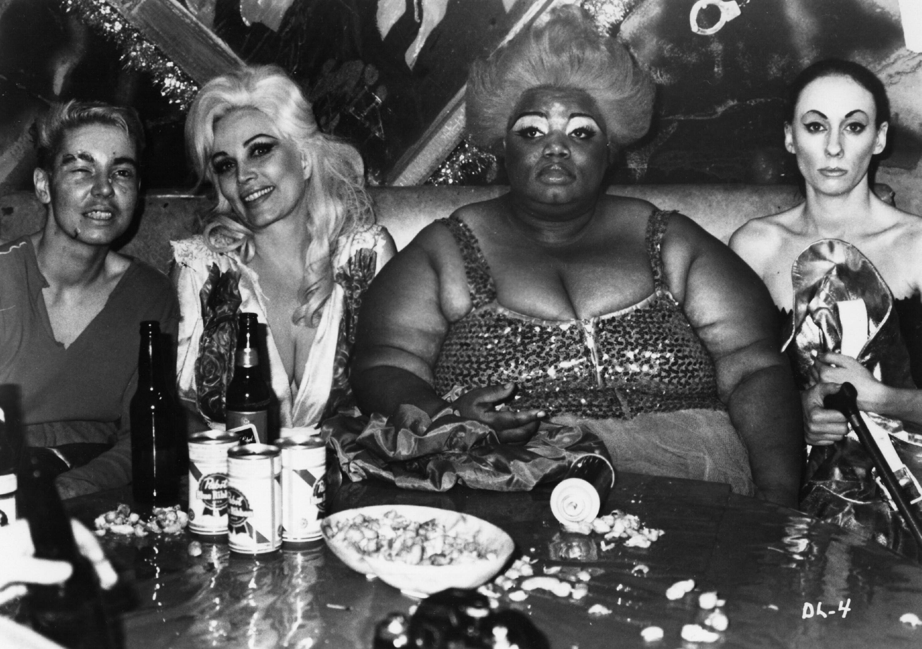 Susan Lowe, Liz Renay, Jean Hill and Mink Stole in director John Waters' 1977 film "Desperate Living." (Courtesy New Line Cinema/Photofest) 