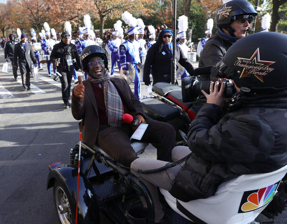 Al Roker attends the 95th Macy's Thanksgiving Day Parade on November 25, 2021 in New York City. (Photo by Theo Wargo/Getty Images)