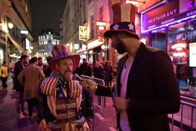 An American (voter) in Paris
