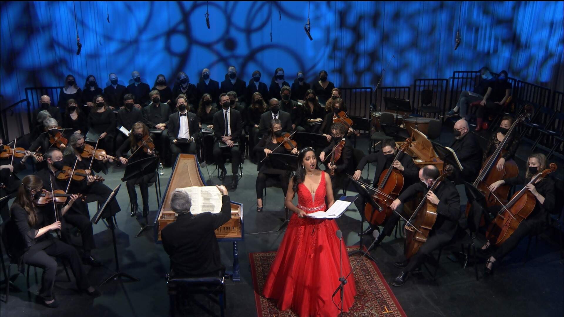 Boston Baroque during a performance of Handel's "Messiah." (Courtesy Phil Reilly)