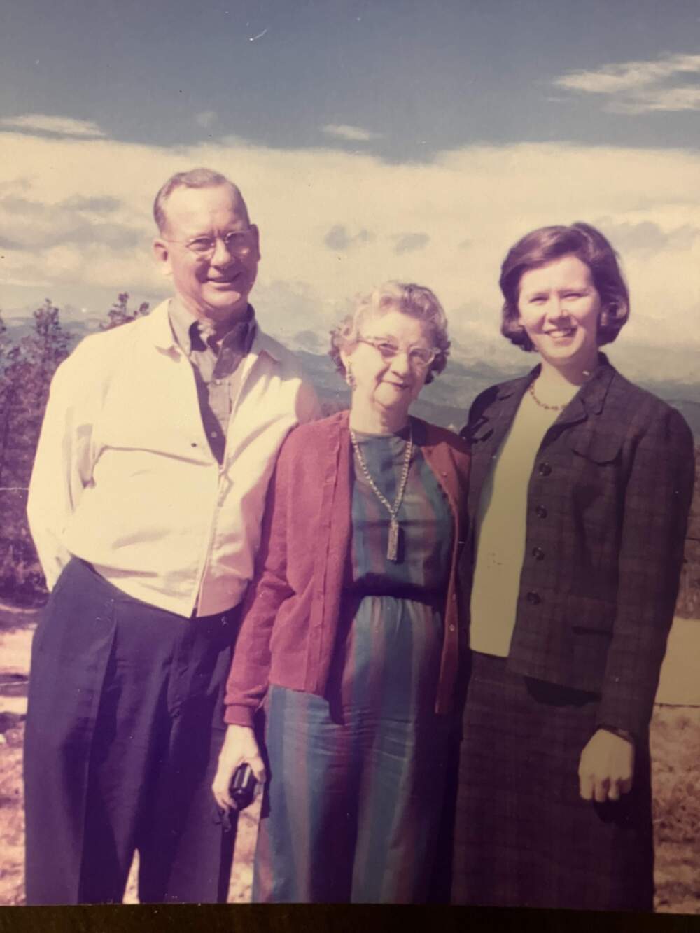 Orval and Ruby Phelps, with their daughter Nedra, Ann Gillette Parsley's mother. (Courtesy Ann Gillette Parsley)