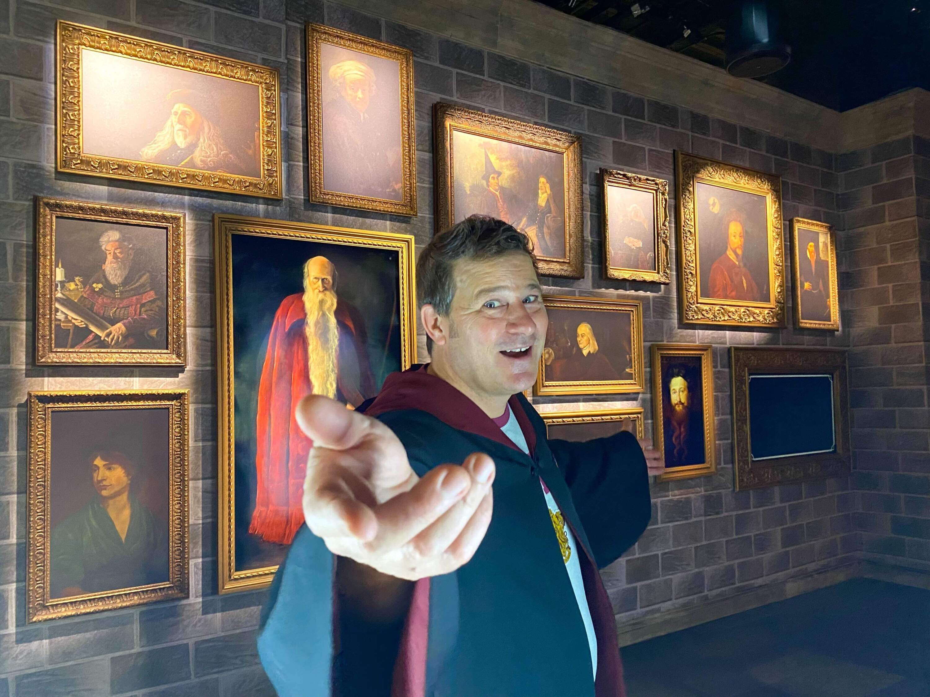 Tom Zaller, president and CEO of Imagination Exhibitions, produced "Harry Potter: The Exhibition." (Andrea Shea/WBUR)