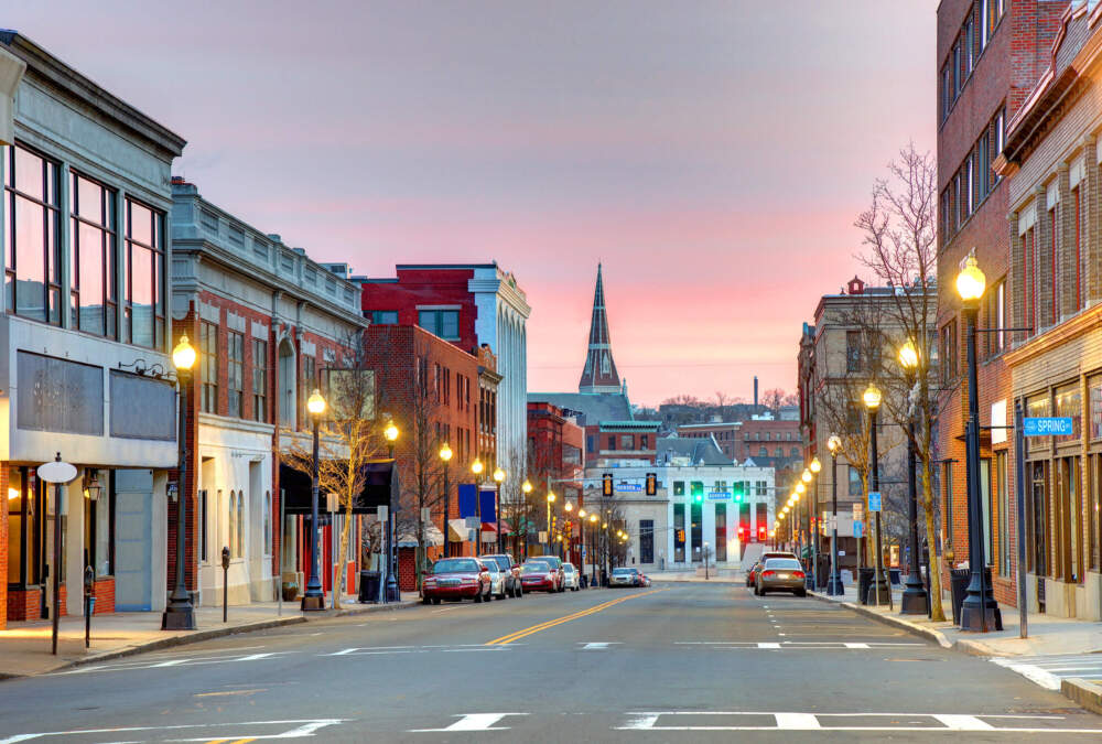 The Eduoard family's months-long search for a home of their own landed them in Fall River, a blue-collar coastal Massachusetts city. (DenisTangneyJr via Getty Images)