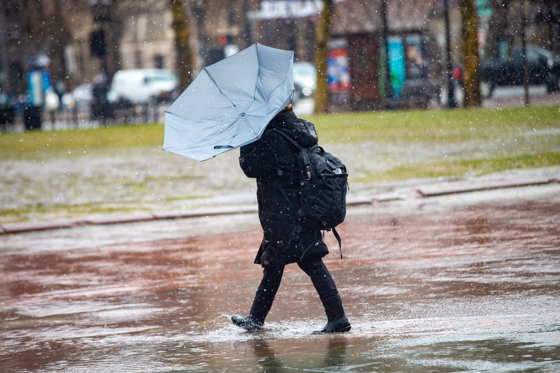 A mid-week storm system brings snow, wind and a blast of cold to Mass ...