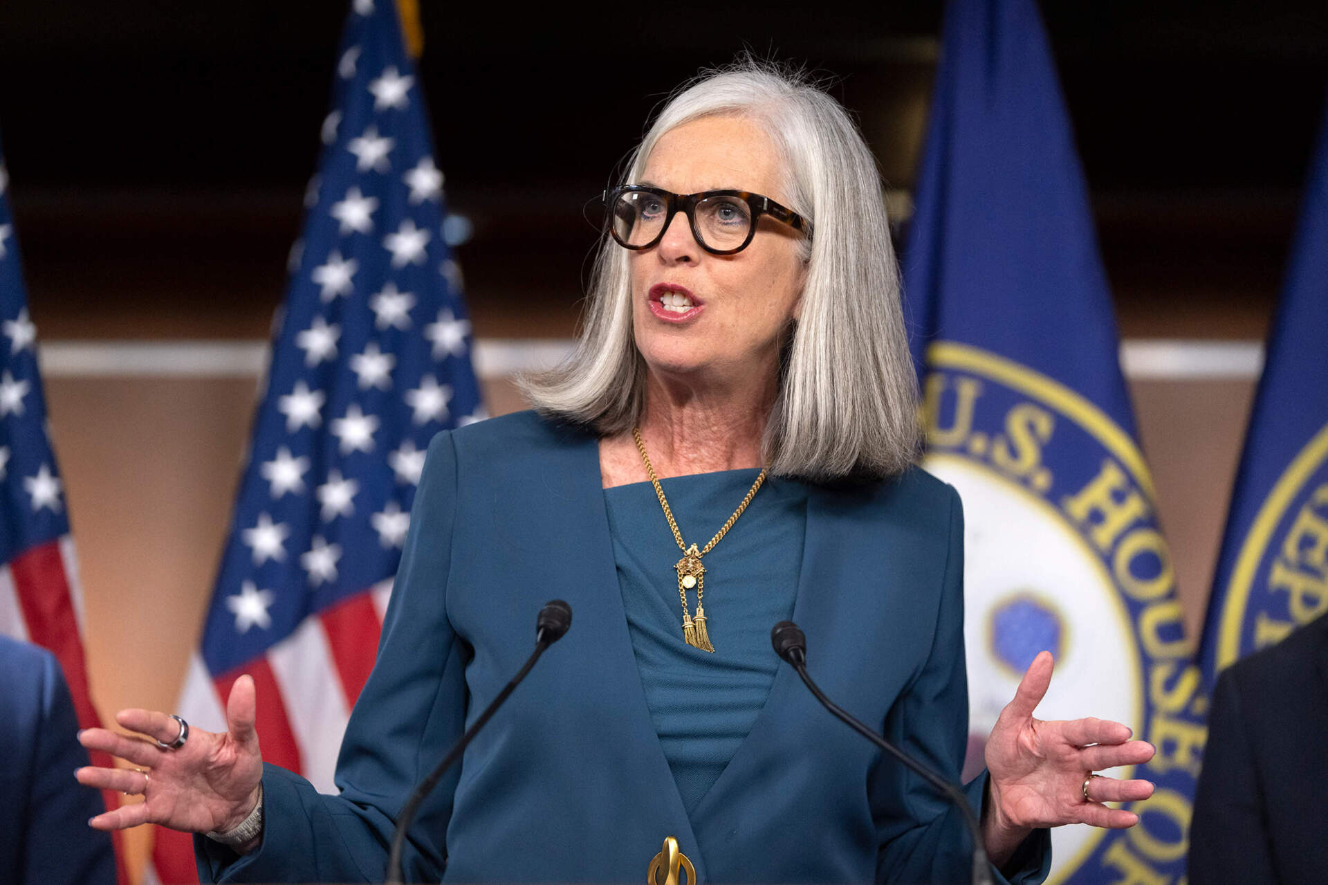 U.S. Rep. Clark says Democrats are united in voting 'no' on stopgap ...