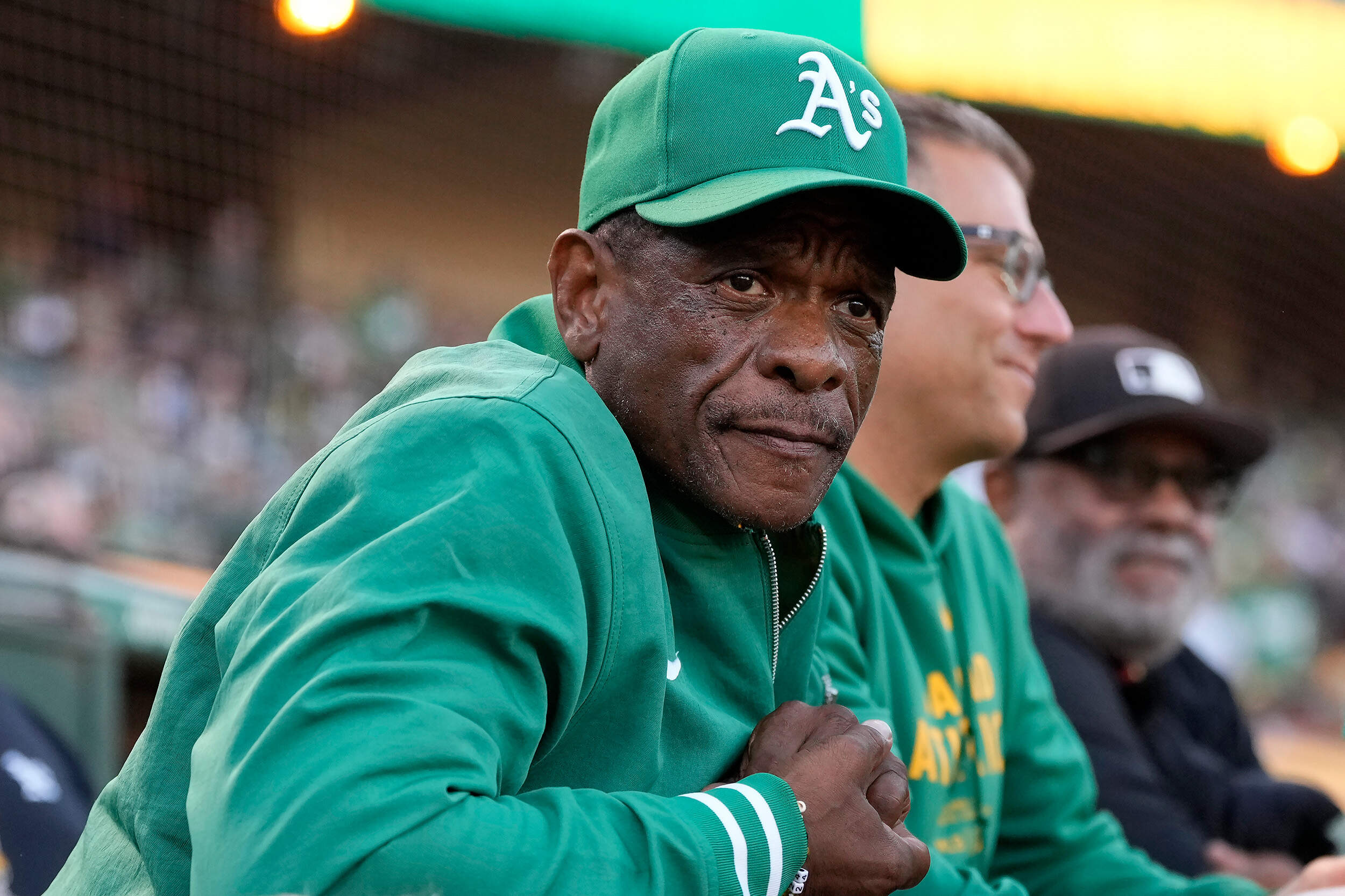 Hall of Famer Rickey Henderson, baseball