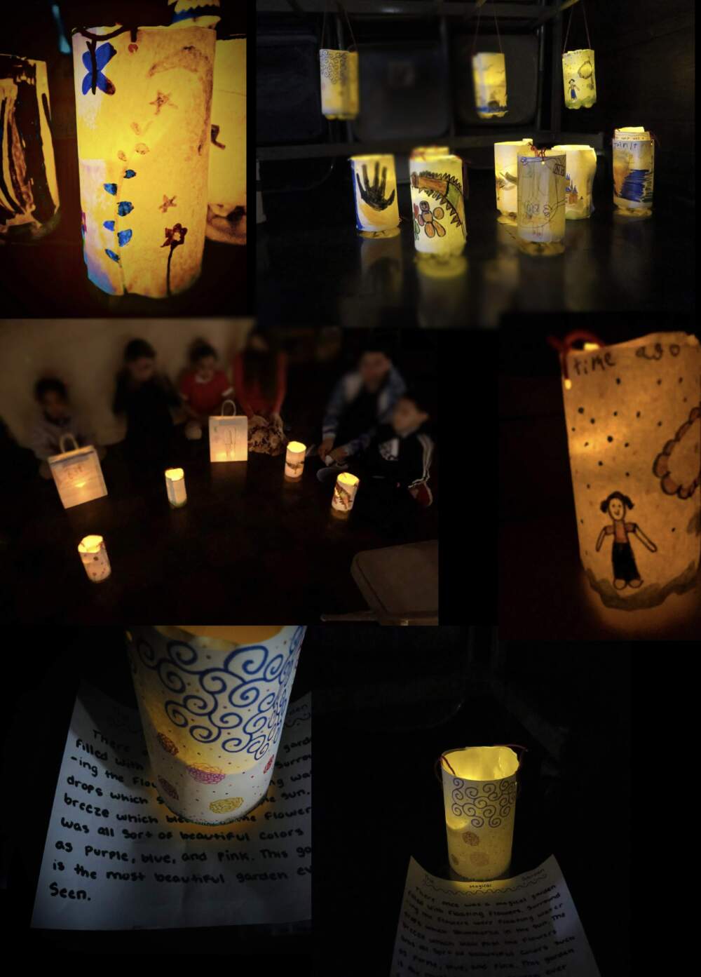 Children will create their own lanterns at “A Tree of Stories” this Friday. (Courtesy Ben Cunningham)