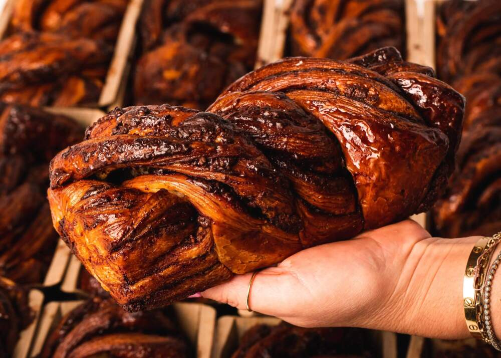 Chocolate babka from Bakey. (Image courtesy of Amanda Silver)
