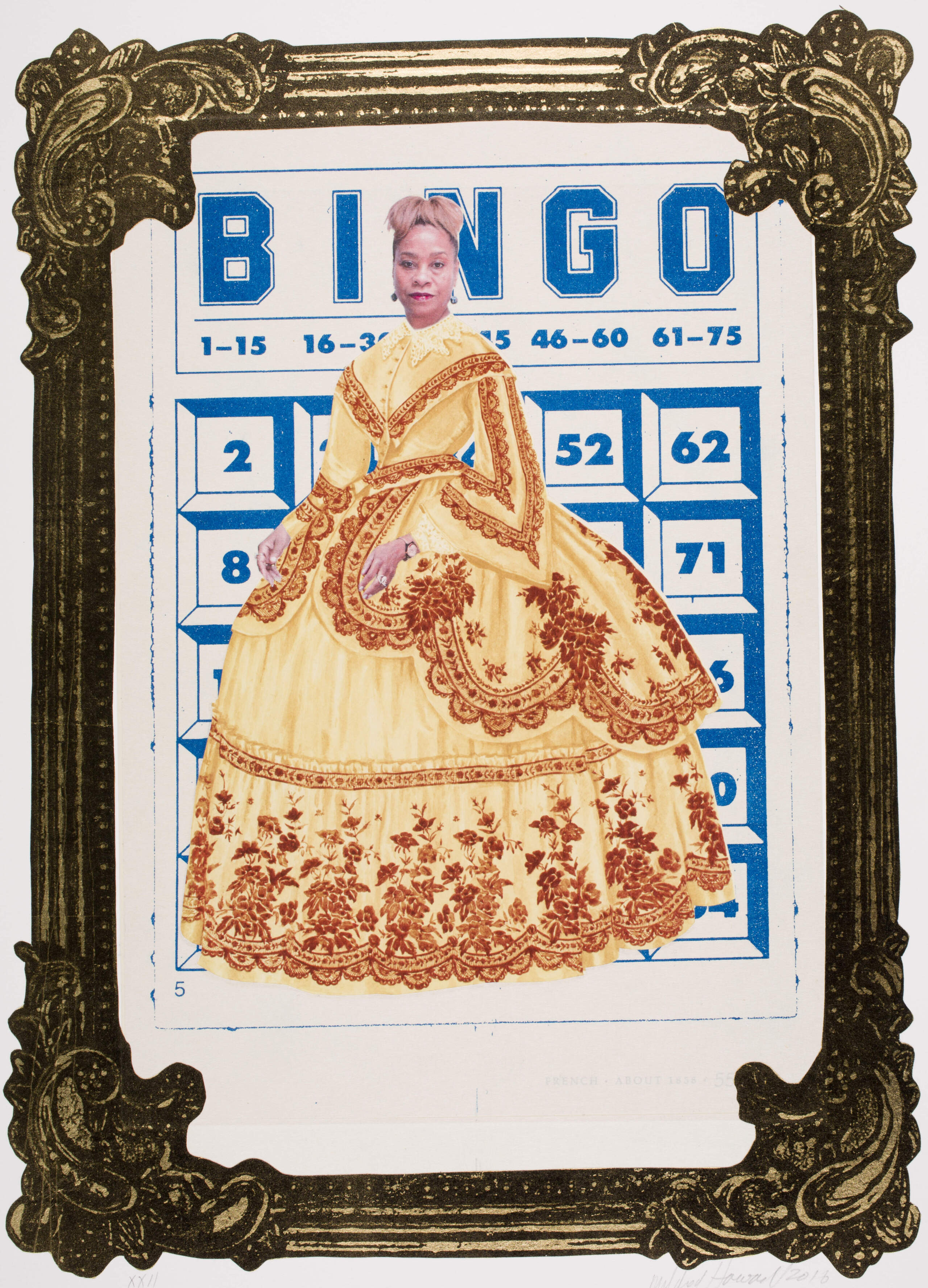 Mildred Howard, "I've been a Witness to this Game XXII," 2016. (Courtesy of the artist)