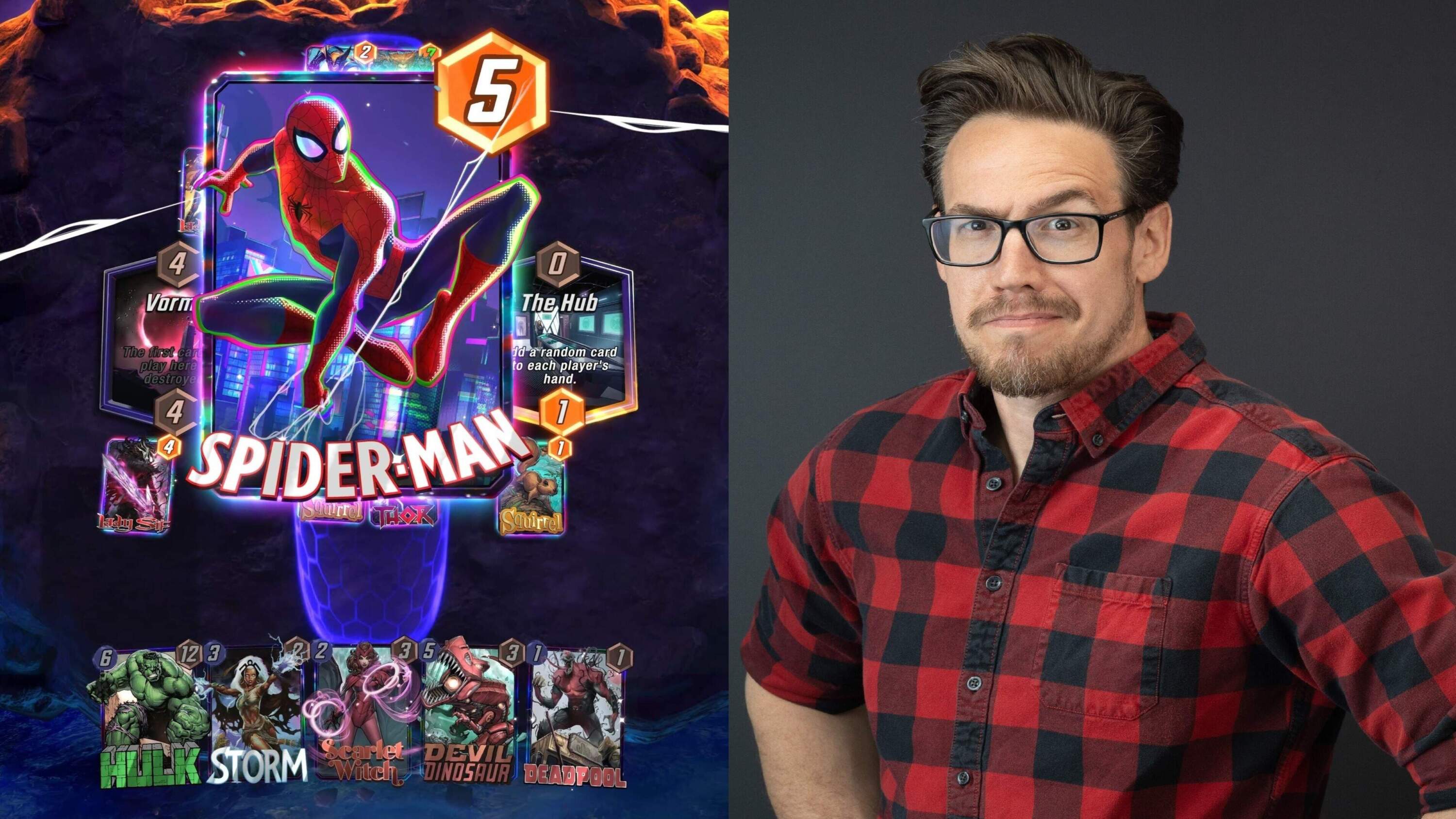 Ben Brode, creator of Marvel Snap. (Courtesy of Second Dinner)