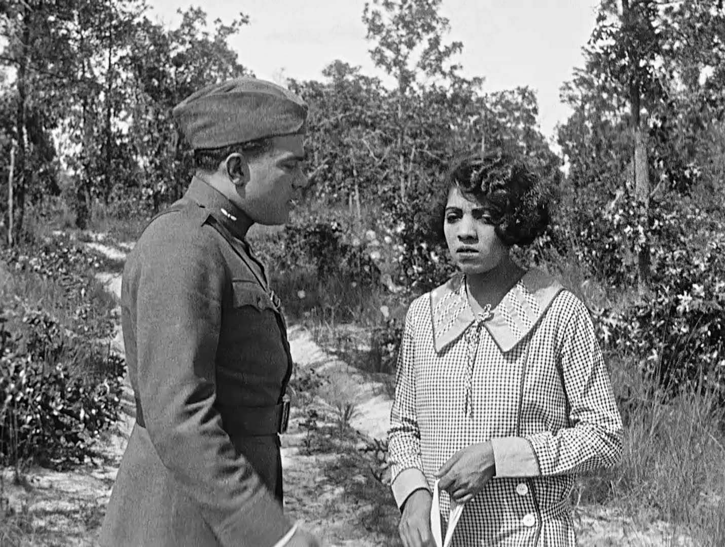 Laurence Criner and Kathryn Boyd, pictured here in a still from "The Flying Ace," were a real-life couple, which would have been part of the appeal to audiences who were already showing an interest in the lives of film stars. (Courtesy)