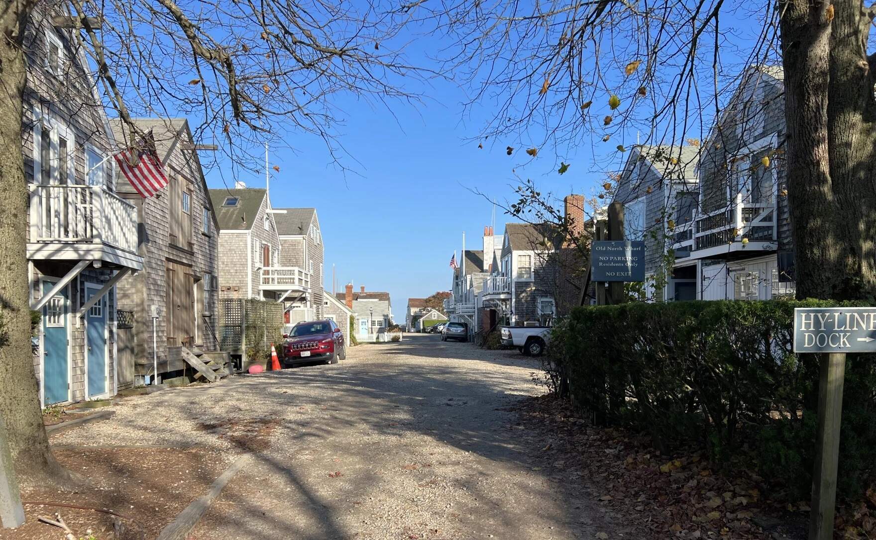 Old North Wharf, Nantucket, Nov. 7, 2022. (Jennette Barnes/CAI)