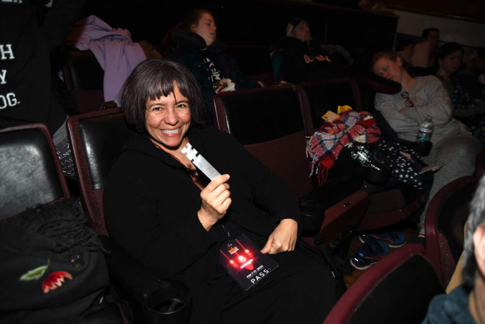 Suzzanne Cromwell at the 2020 Boston Sci-Fi Film Festival. (Courtesy Harry O. Lohr Jr.)