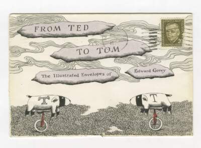 A collection of illustrator Edward Gorey's works shared in new book