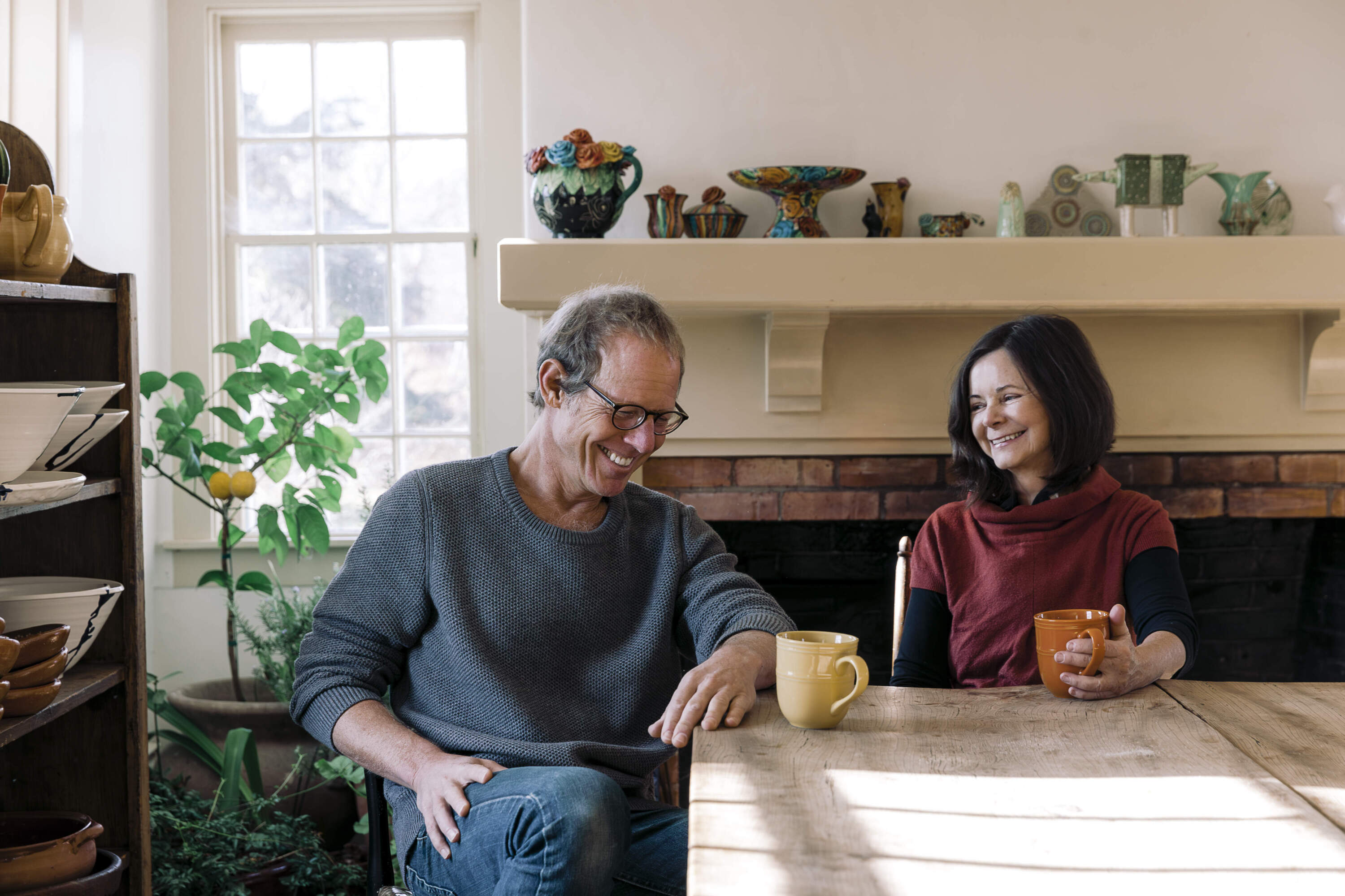 Geraldine Brooks and Tony Horwitz. (Courtesy of Elizabeth Cecil)