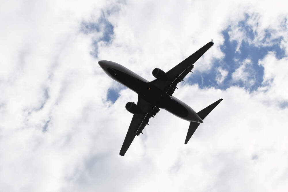 A scenic view of aircraft flying overhead. (Bruce Bennett/Getty Images)