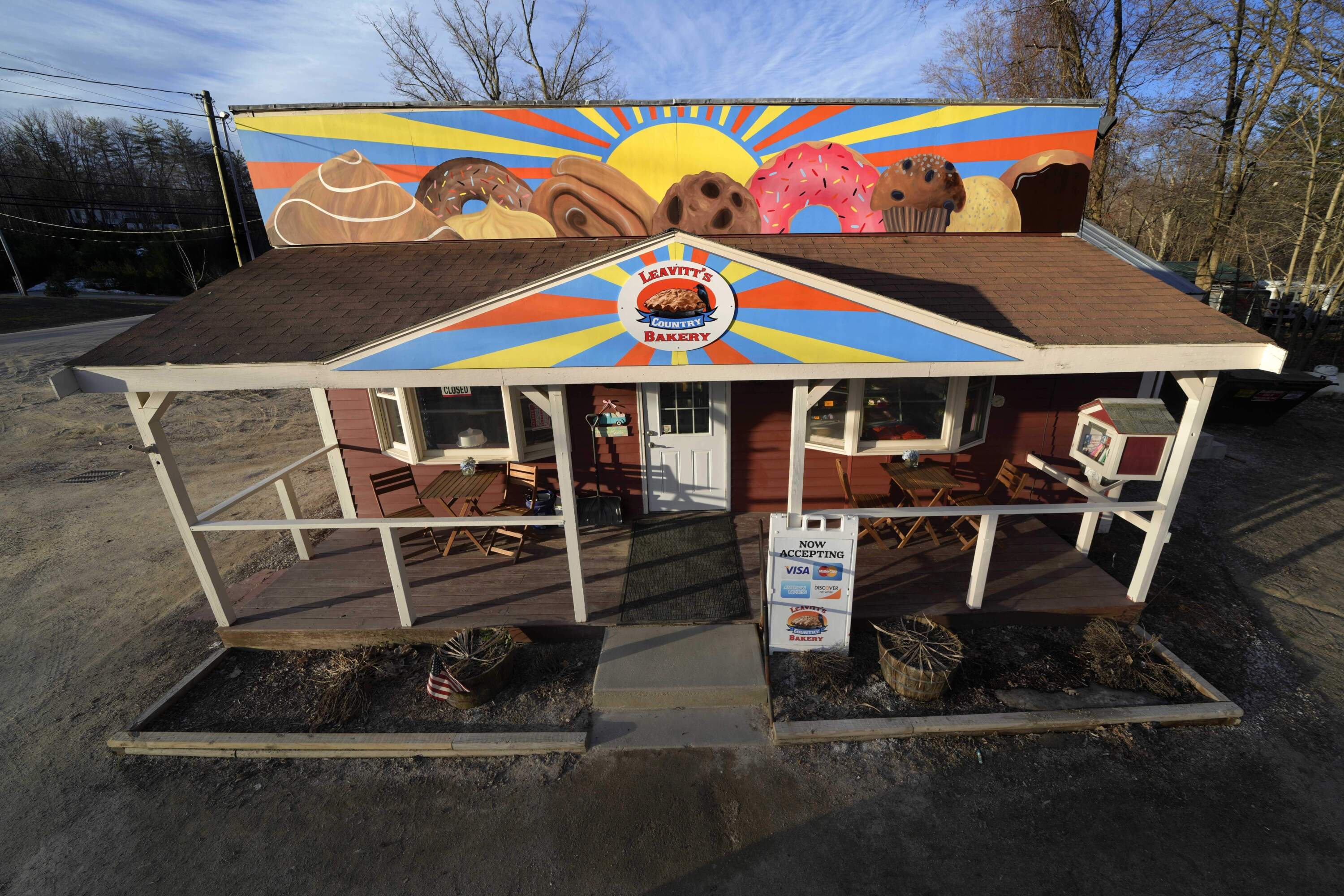 Leavitt's Country Bakery on April 12, 2023, in Conway, N.H. (Robert F. Bukaty/AP)