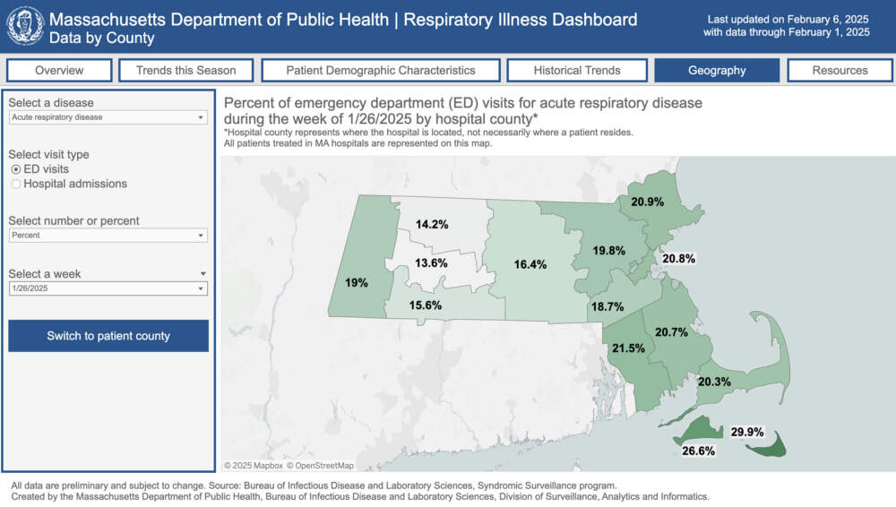 (Screenshot via Massachusetts Department of Public Health)