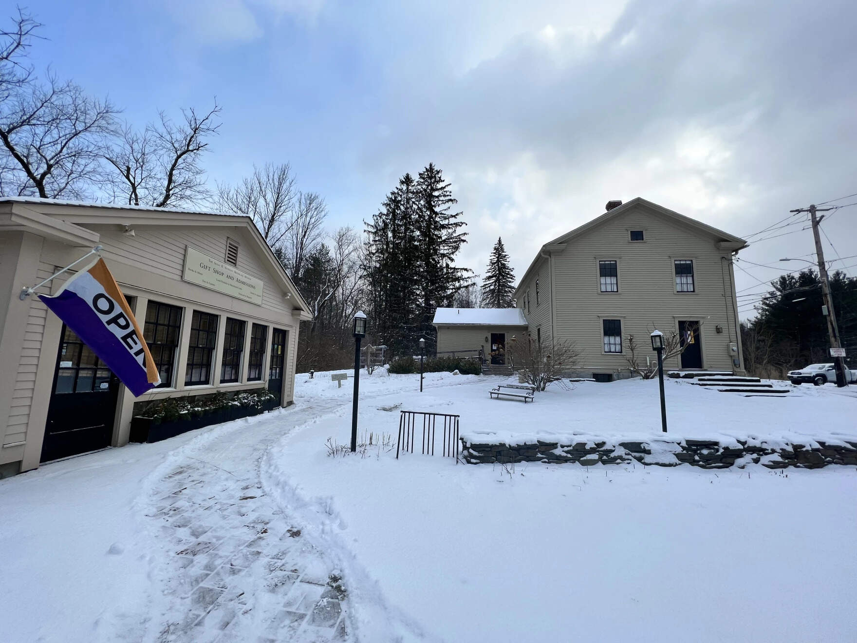 The Susan B. Anthony Birthplace Museum in Adams, Massachusetts. (Courtesy Susan B Anthony Birthplace Museum, Adams Historical Society)