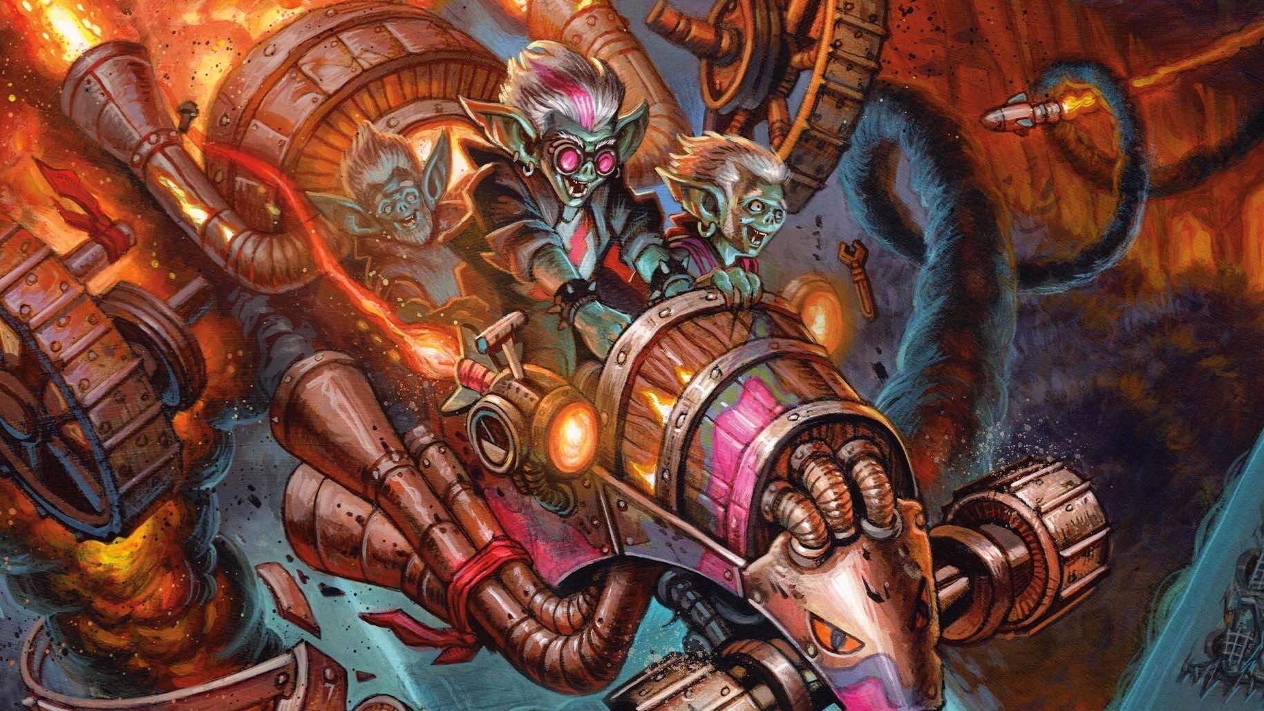 Art for "Rocketeer Boostbuggy" by Chris Seaman. (Courtesy of Wizards of the Coast)