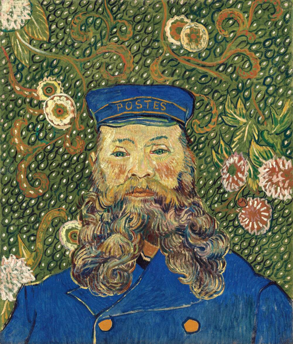 Vincent van Gogh, "Portrait of Joseph Roulin," 1889, Arles. (Courtesy Museum of Modern Art, New York/Licensed by SCALA/Art Resource, NY)