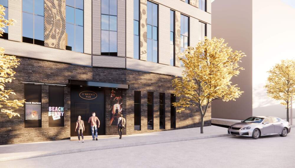 A rendering of the proposed Great Scott Redevelopment. (Courtesy Allston Live Management LLC and Epsilon Associates, Inc.)