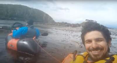 Adrián and the Whale