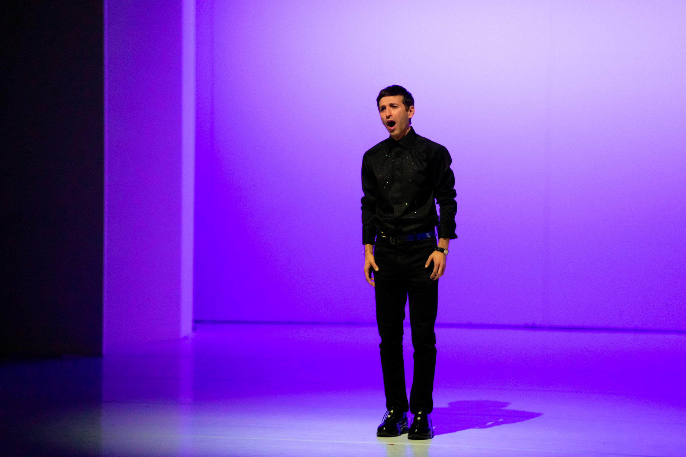 Countertenor Anthony Roth Costanzo plays the role of the Poet in "The Seasons." Together with Sarah Ruhl he developed the opera. (Courtesy Titus Ogilvie Laing)