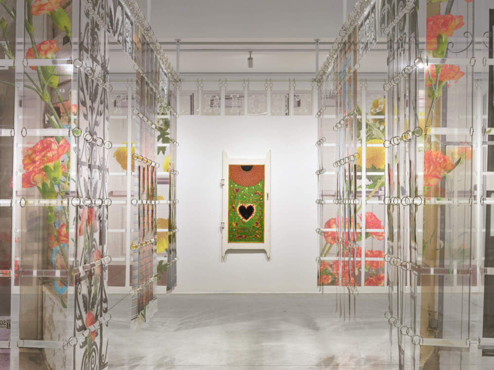 Exhibition view of "Elif Saydam: Hospitality" installed at the Audain Gallery at Simon Fraser University in Vancouver, 2024. (Courtesy the artist and SFU Galleries)