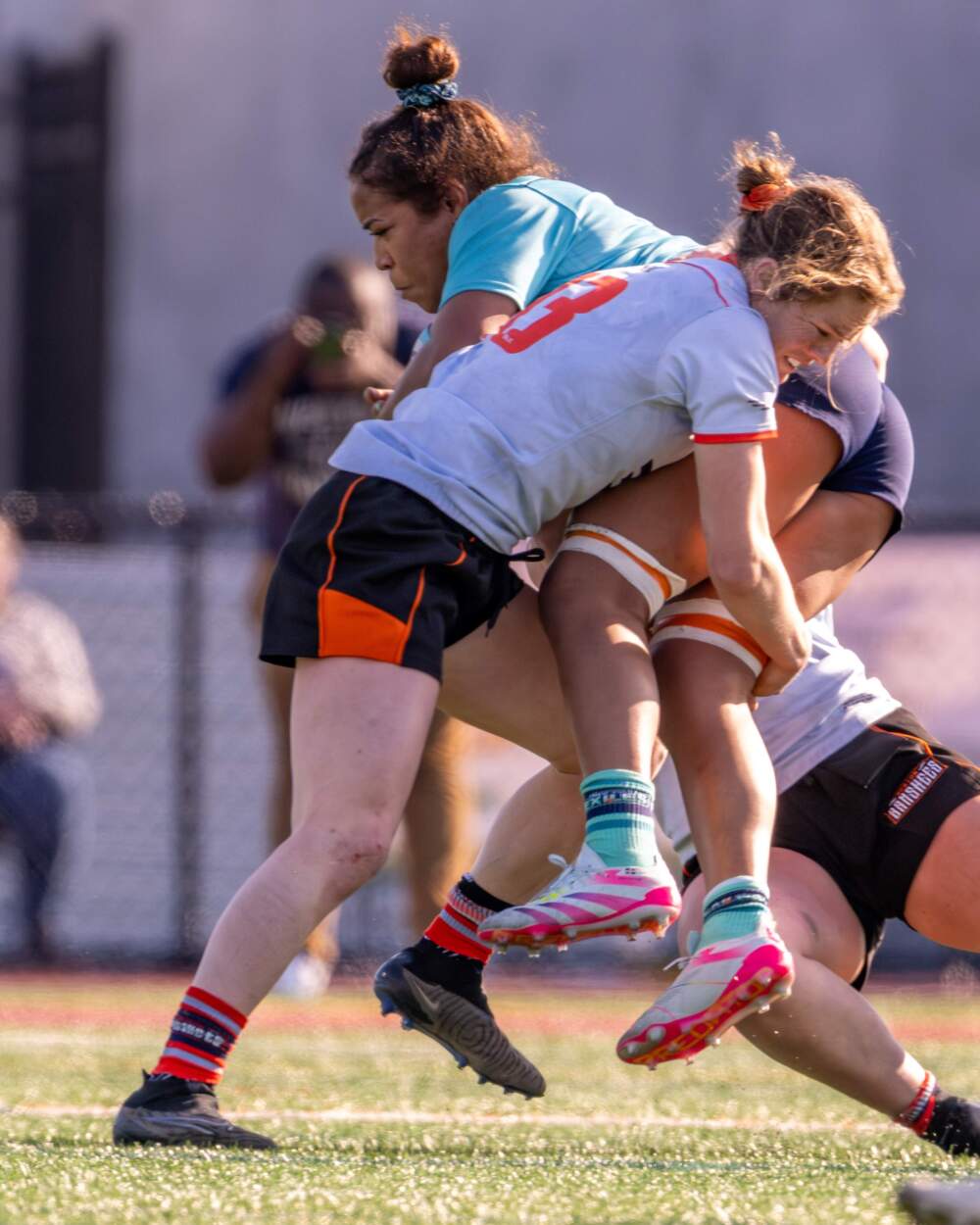 The Boston Banshees played the New York Exiles on Saturday, March 22. (Courtesy Greg Sabin)