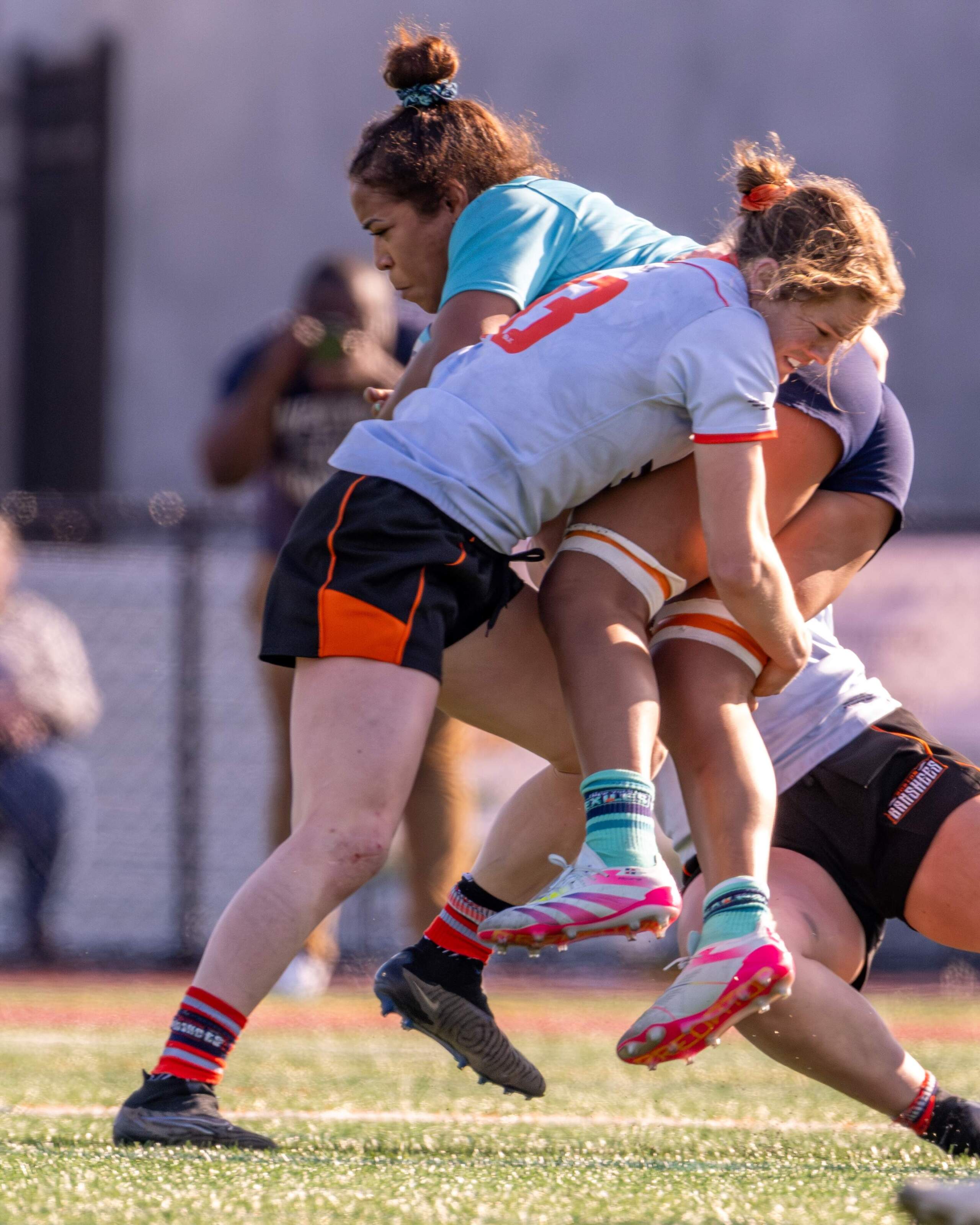 The Boston Banshees played the New York Exiles on Saturday, March 22. (Courtesy Greg Sabin)