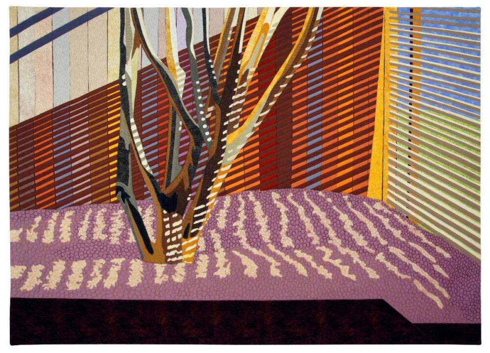 Sarah Sharp, "Winter Shadows," 2018. (Courtesy the artist and Fuller Craft Museum)