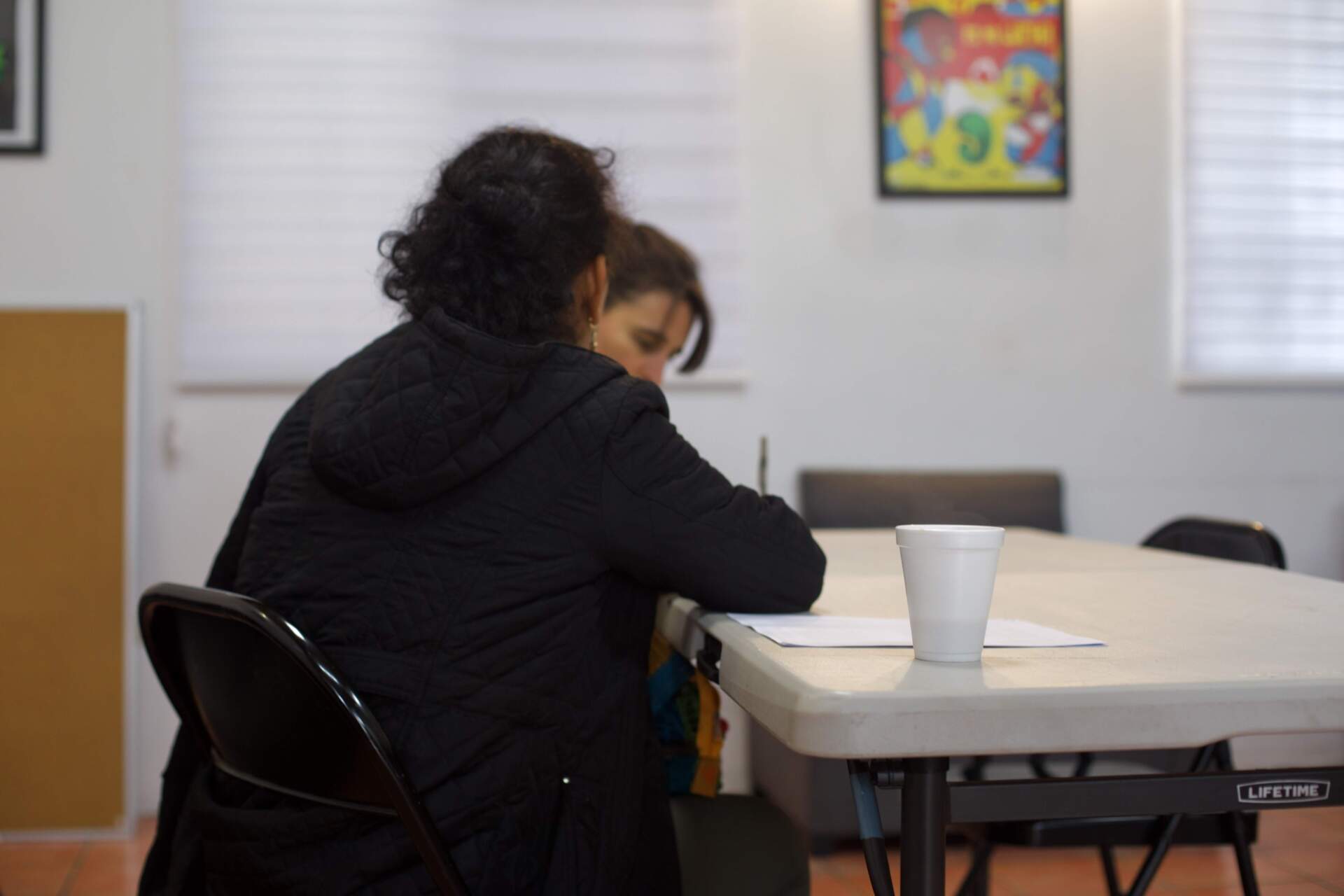 MMC seeks legal advice after her appointment to begin the asylum process was canceled on Inauguration Day. (Zenobia Pellissier Lloyd for WBUR)