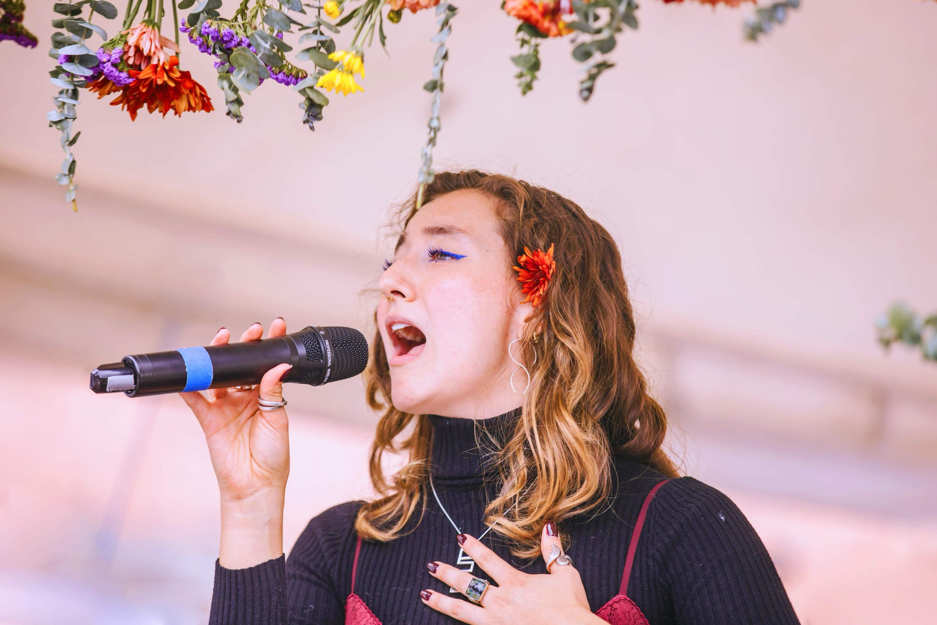 Manuela Sánchez Goubert is a Colombian musician and Berklee student who will perform at Boston Calling in May. (Courtesy Boston Calling)