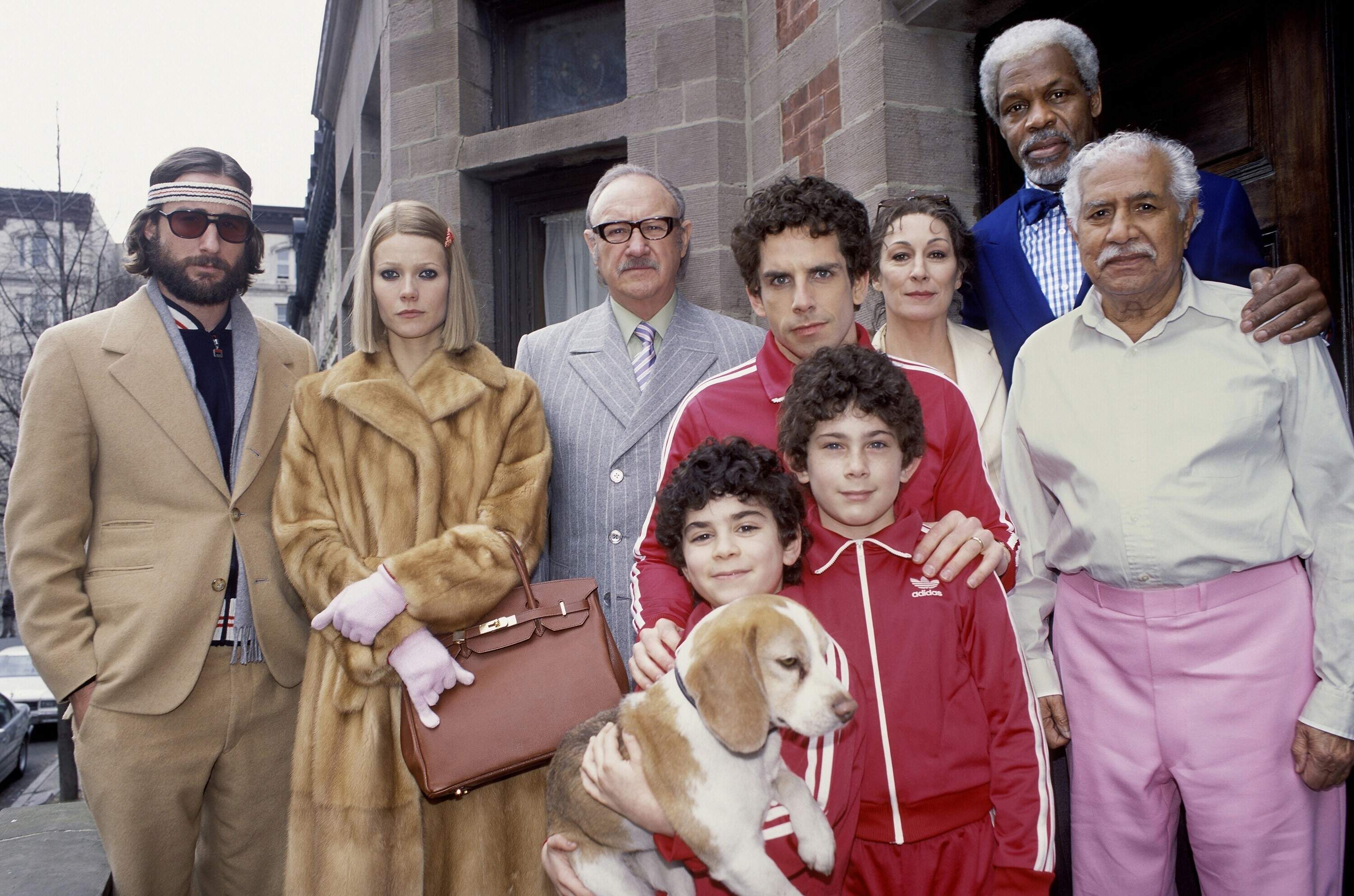 The cast of director Wes Anderson's 2001 film "The Royal Tenenbaums." (Courtesy Touchstone Pictures/Photofest)