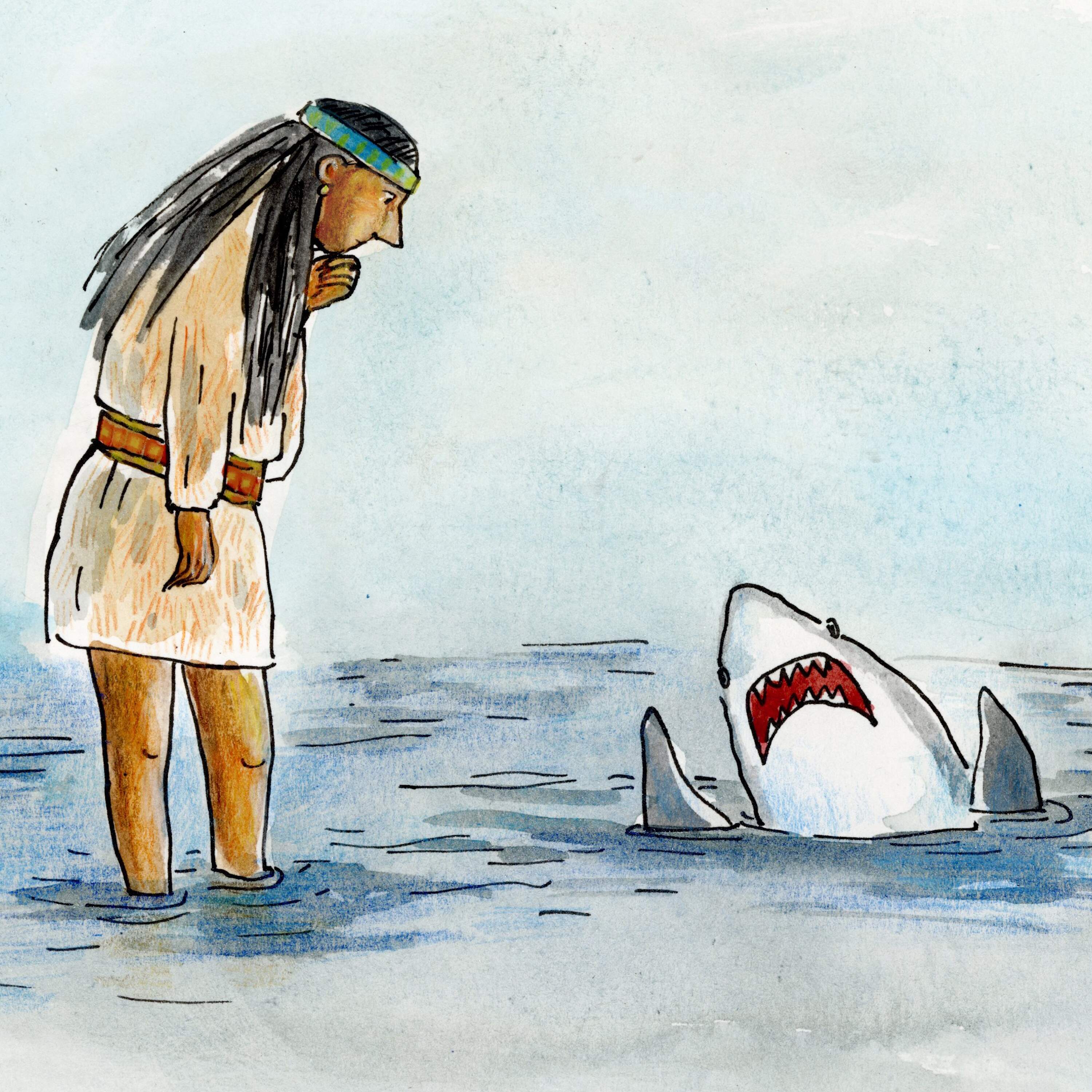  Maushop and the Shark 