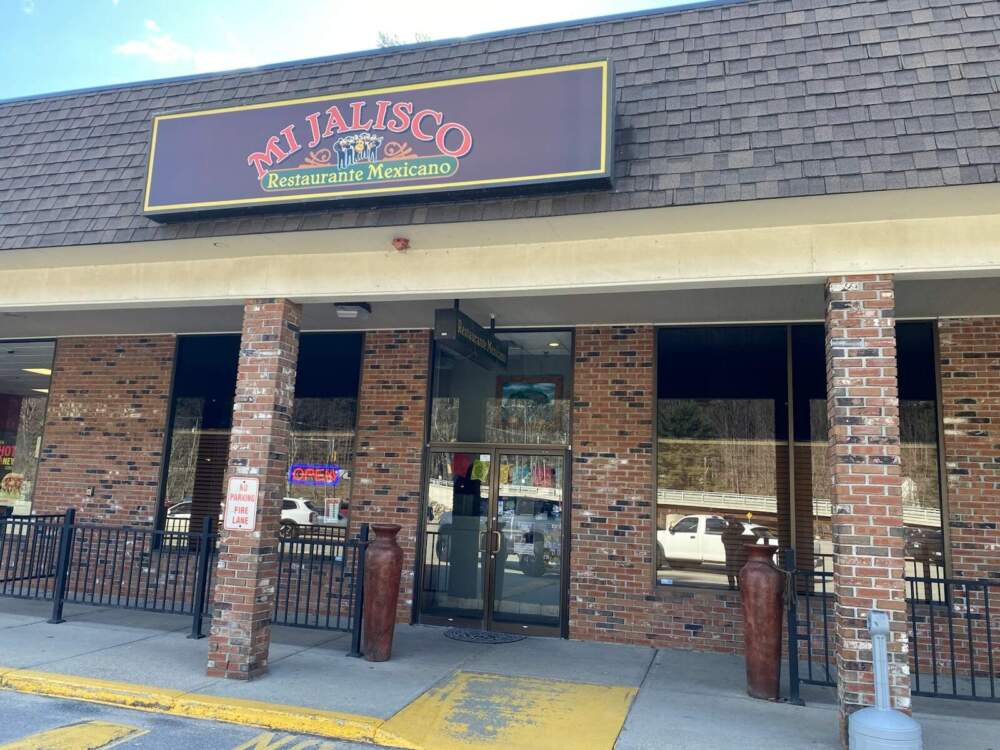 Federal officials detained four people who worked at Mi Jalisco restaurant in Peterborough New Hampshire. (Anthony Brooks/WBUR)