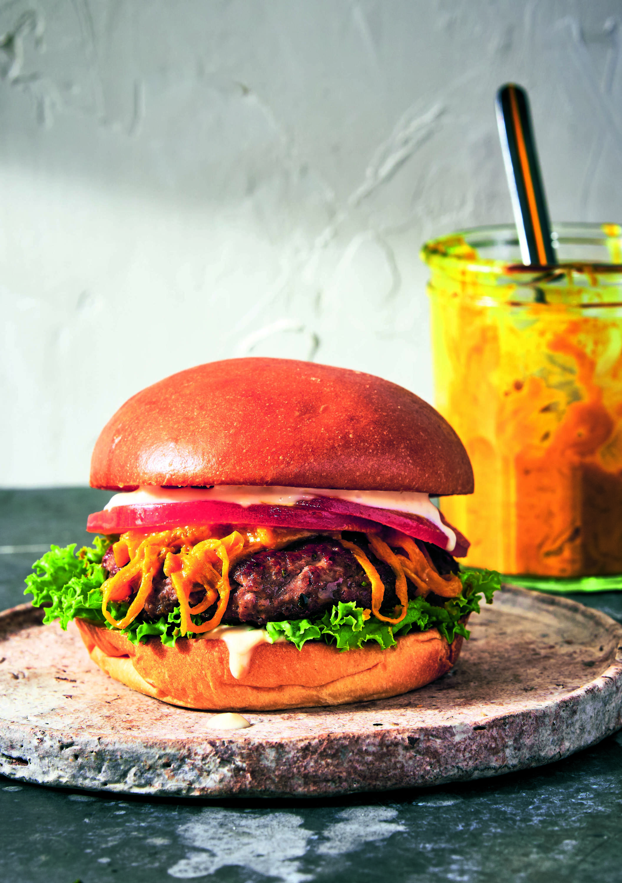 Yassa lamb burgers. (Courtesy of Doaa Elkady)