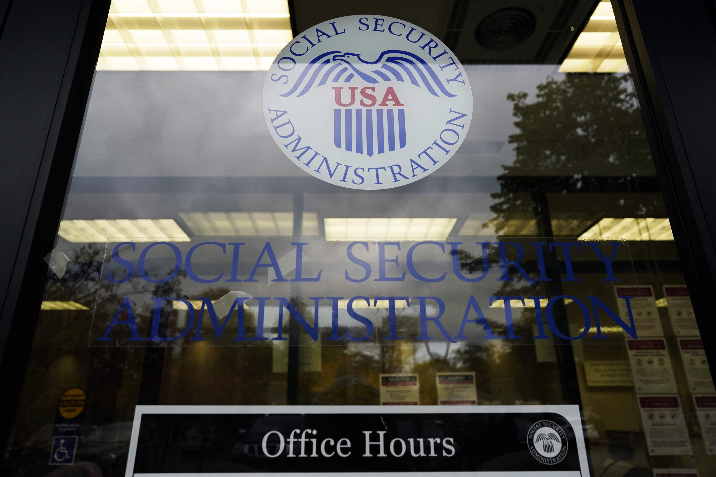 A U.S. Social Security Administration field office. (Nam Y. Huh/AP)
