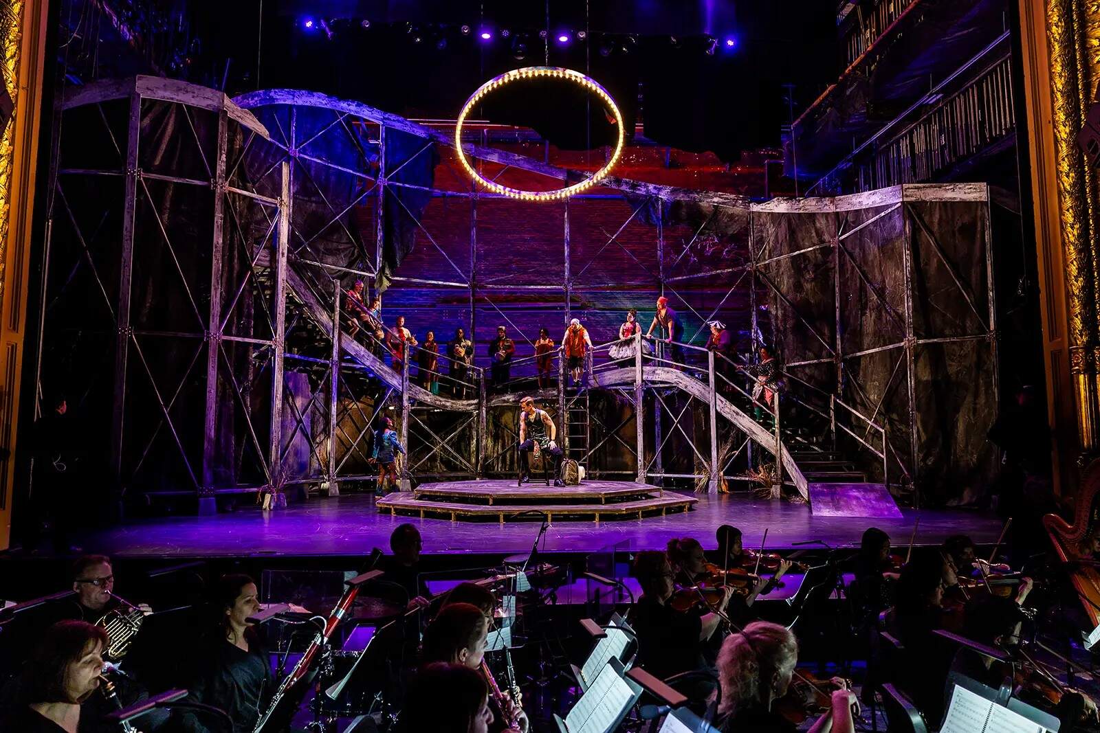 The cast of Boston Lyric Opera's production of "Carousel." (Courtesy Nile Scott Studios)