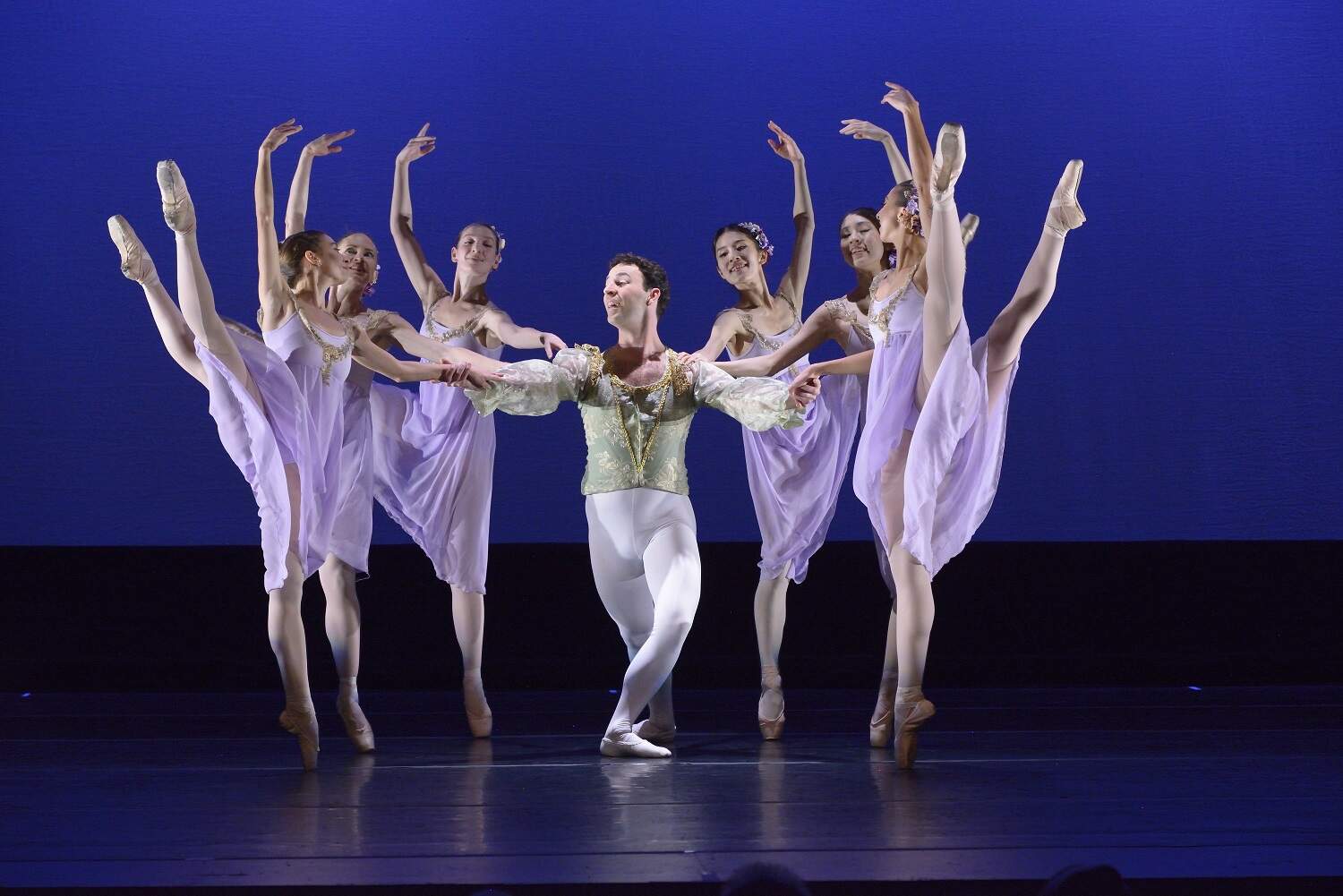 Dancers in City Ballet of Boston’s “Dance Distinctive.” (Courtesy Petr Metlicka)