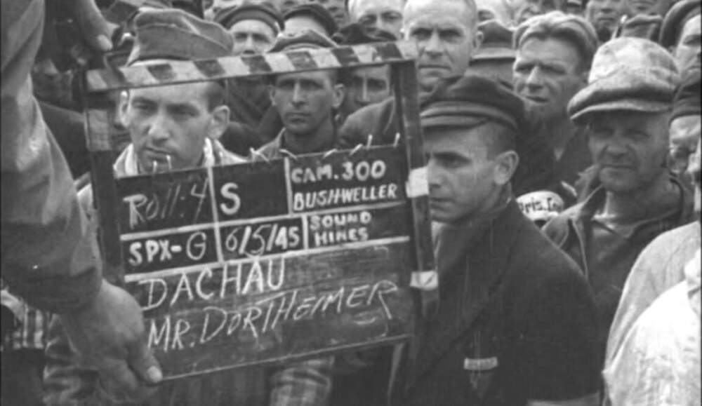 The author's grandfather, Mietek Dortheimer, on May 6,  1945, just a few days after the liberation of Dachau concentration camp, where he was held as a prisoner. (Courtesy Karen Kirsten)