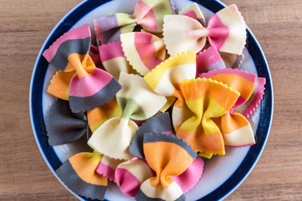 A picture of "Not Your Nonna's Pasta," a product of Italy. (Roberto Machado Noa/LightRocket via Getty Images)