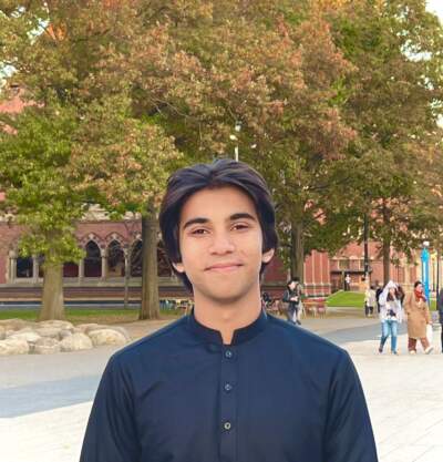 Harvard sophomore Abdullah Shahid Sial. (Courtesy)